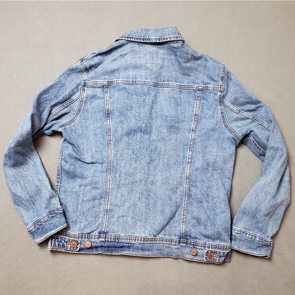 Women's Jean Jacket Size L Old Navy Denim Jacket - Picture 2 of 12